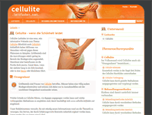 Tablet Screenshot of cellulite.leitfaden.net