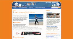 Desktop Screenshot of jogging.leitfaden.net